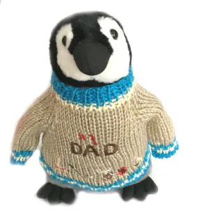 #1 Dad Father's Day Penguin Plush (10" Tall)