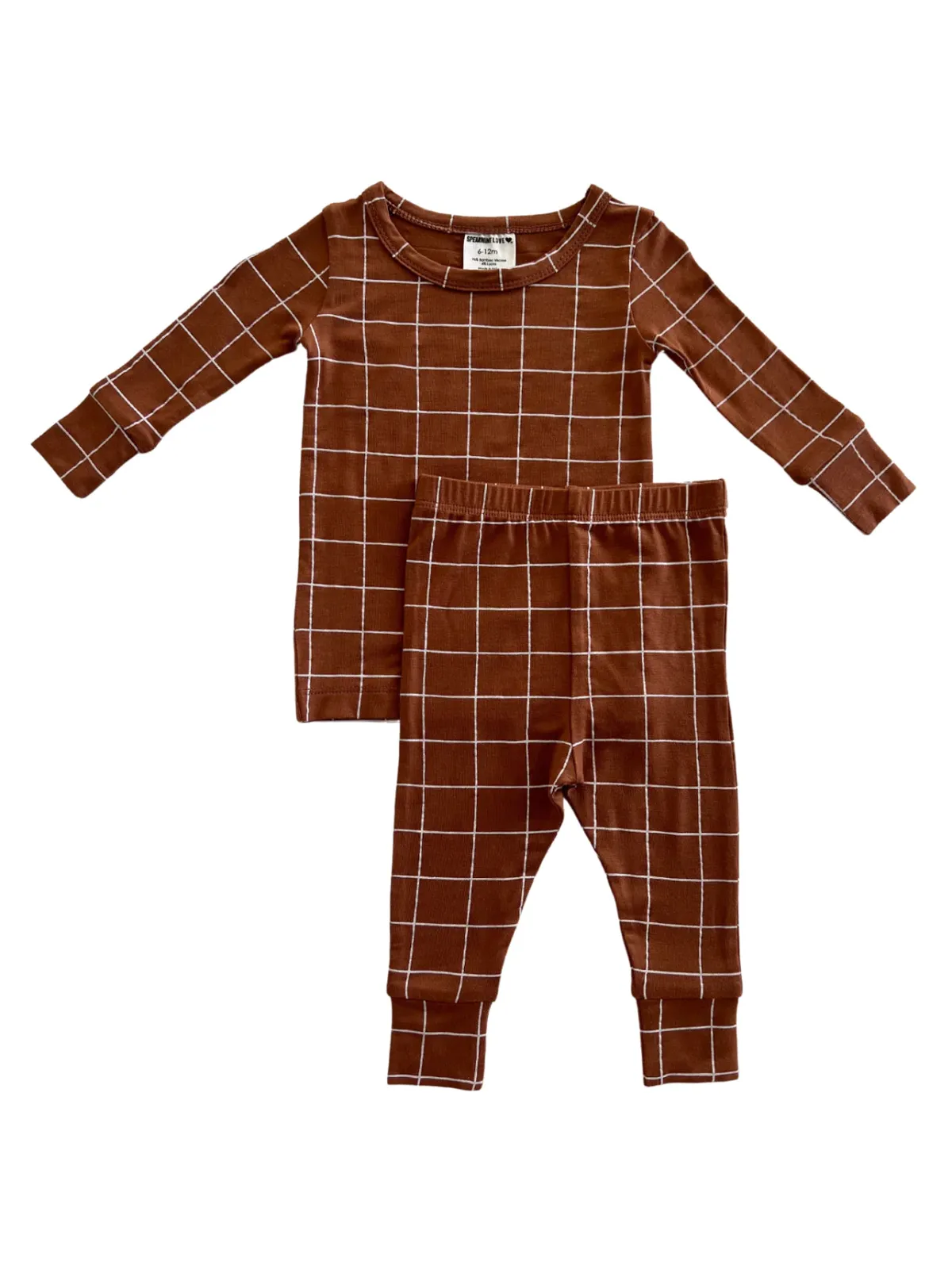 2-Piece Set, Truffle Windowpane