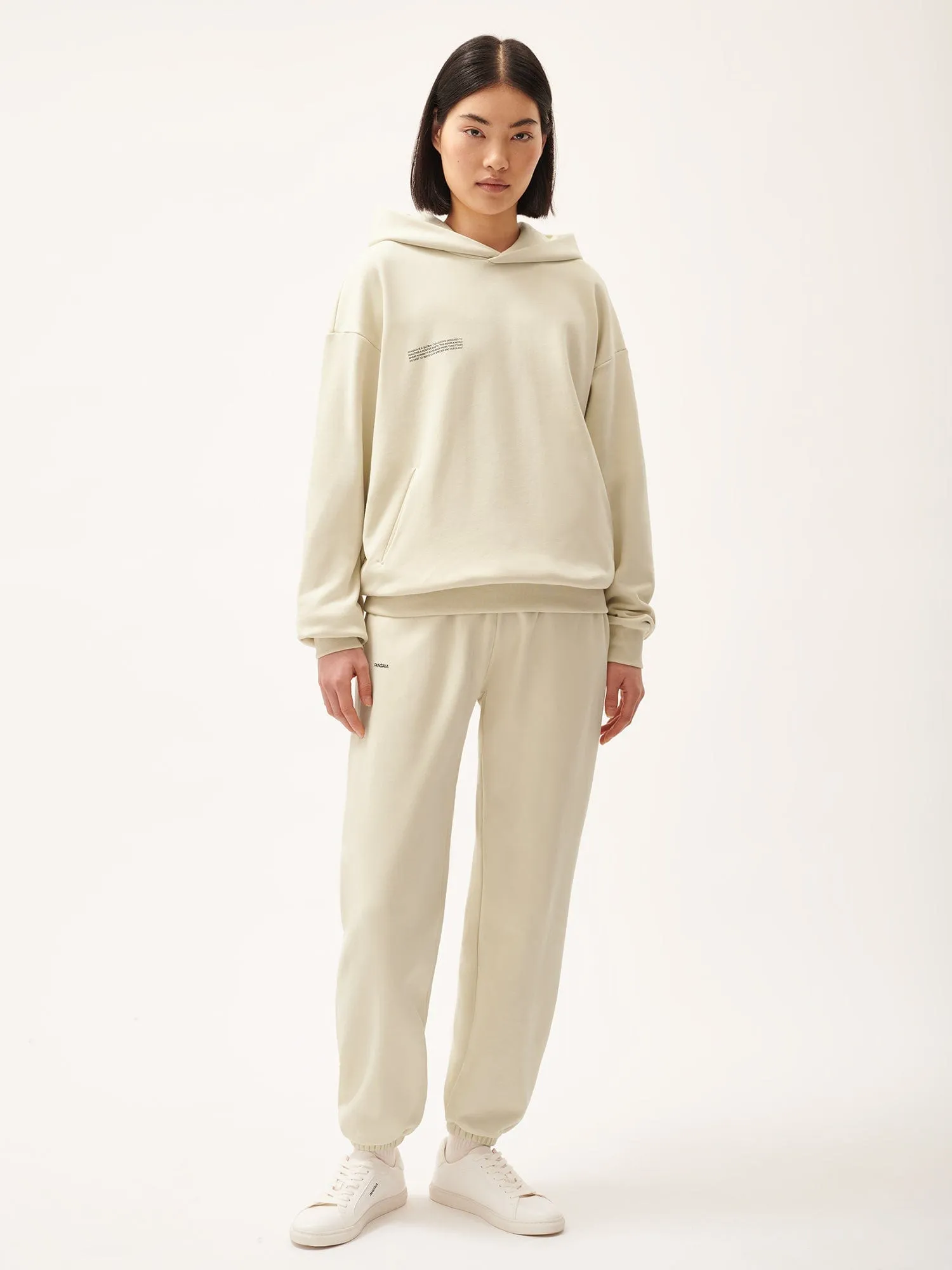 365 Midweight Track Pants—travertine beige