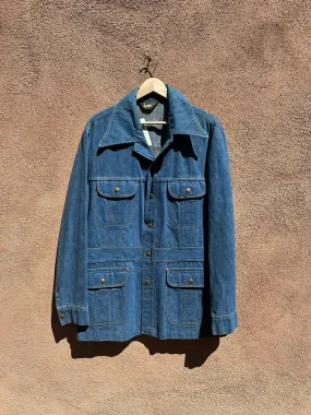 70's Lee Denim Utility Jacket