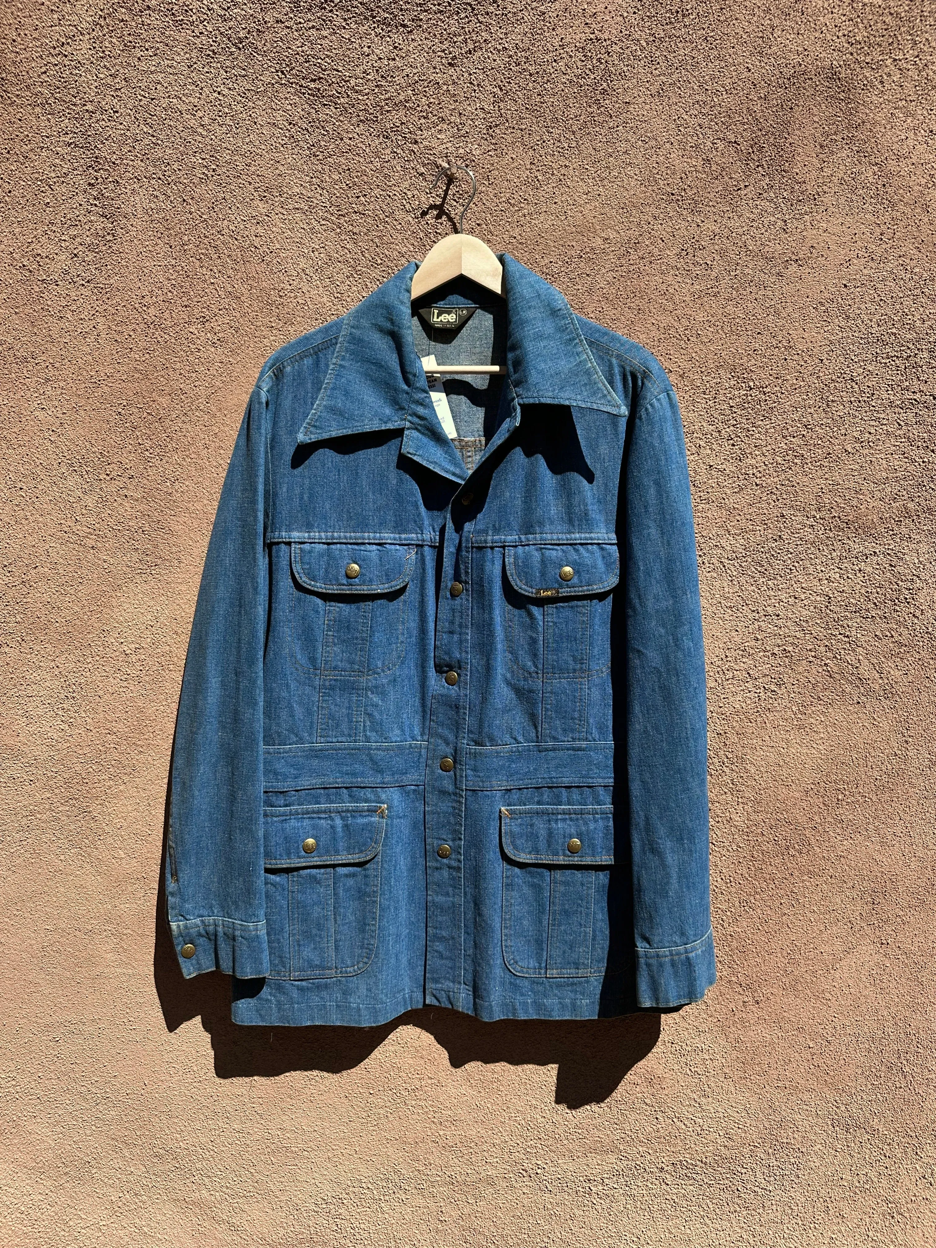 70's Lee Denim Utility Jacket