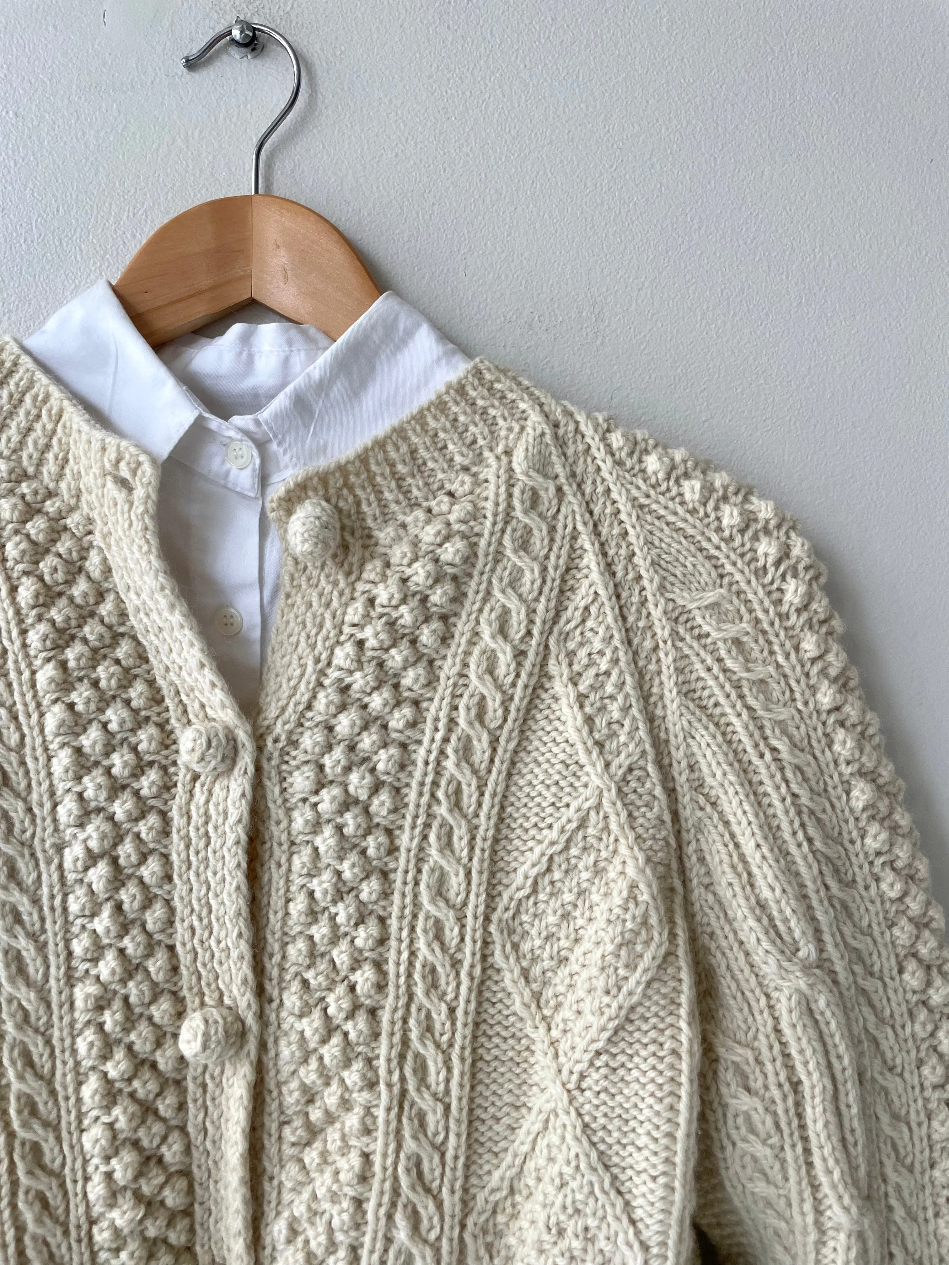 Adara Irish Wool Cardigan | 1960s