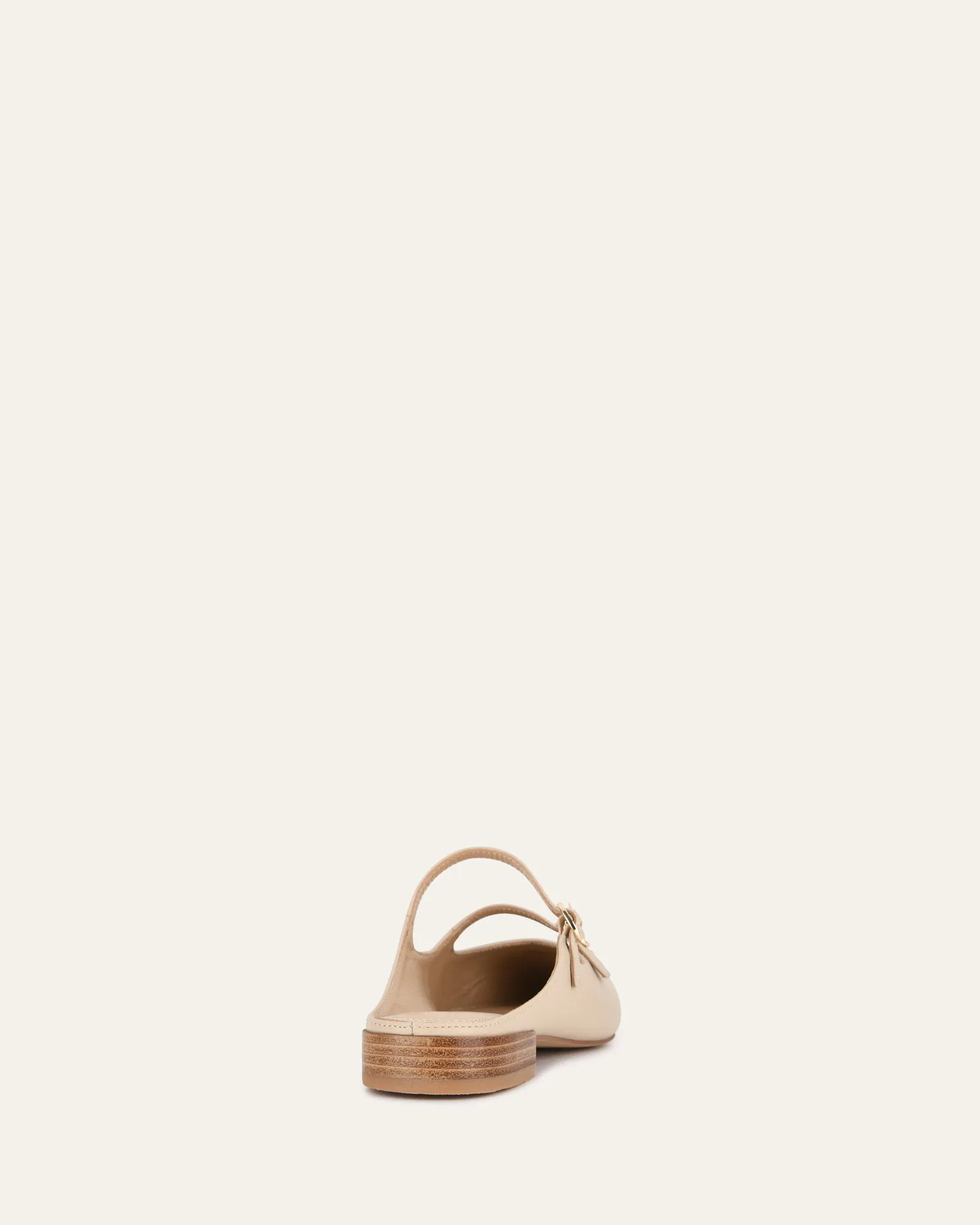 ADELE DRESS FLATS SAND LEATHER