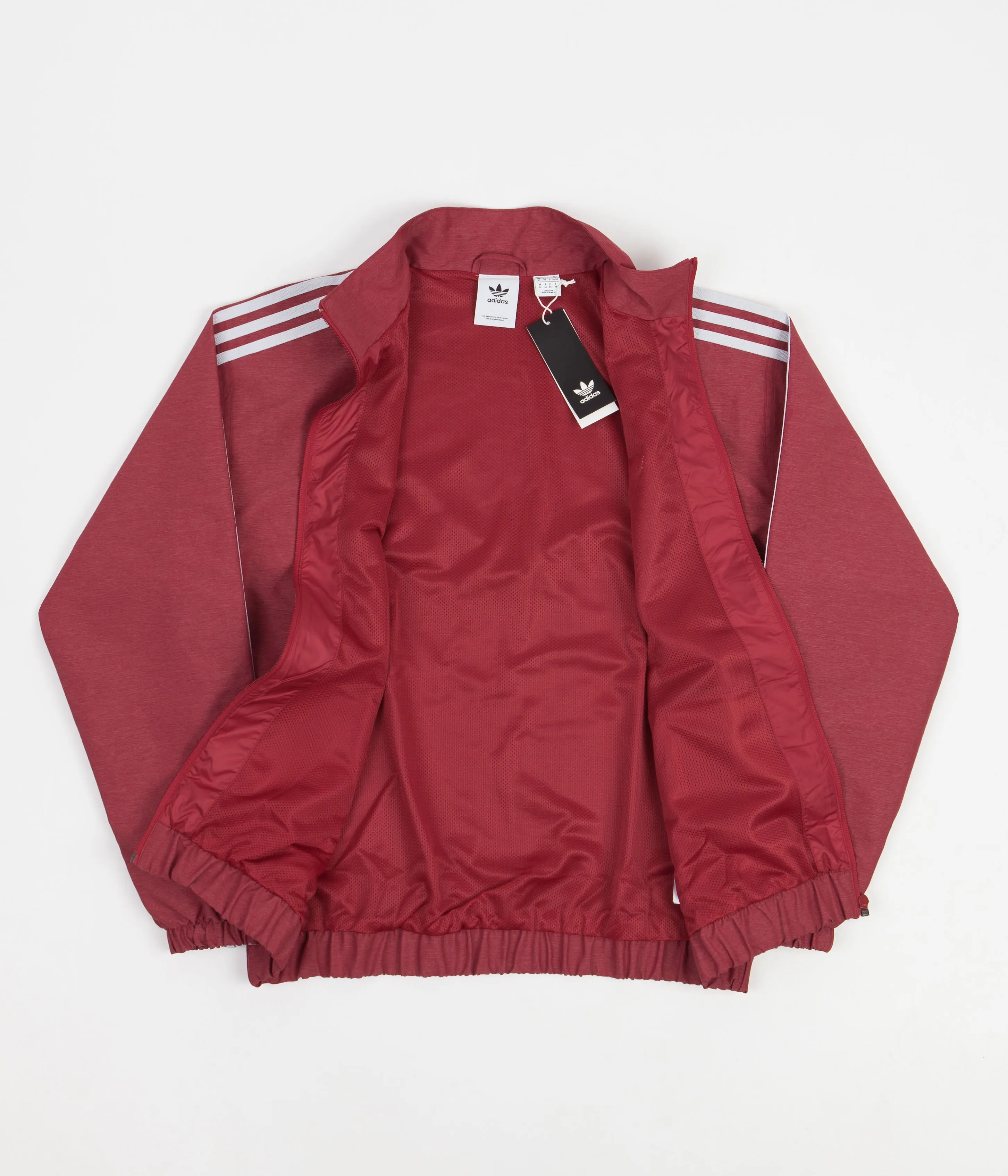 Adidas Firebird Track Jacket - Team Victory Red / Dash Grey