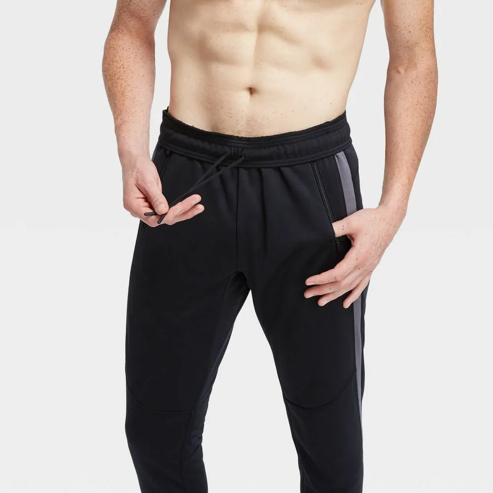 All In Motion Men's Running Pants Midweight Stretchy Jogger Moisture-Wicking