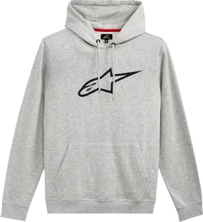 ALPINESTARS Ageless Pullover Hoodie - Heather Gray/Black - Medium 1212-513201126M