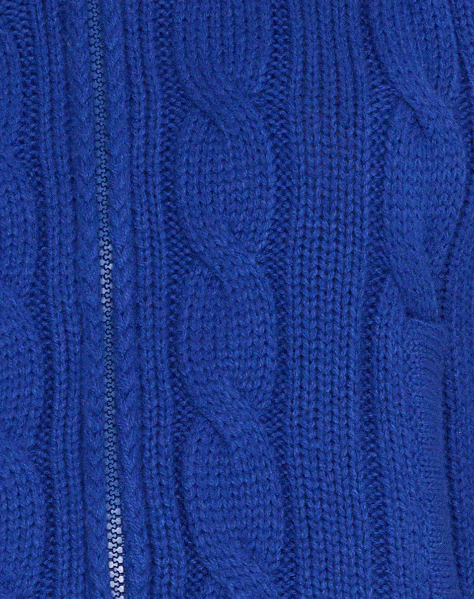 Atasya Knit Jacket in Cobalt