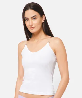 AUSM Premium Branded Cotton Camisole | Breathable Soft Cotton  | Superior Quality | Comfortable Cotton Camisole (CAM)