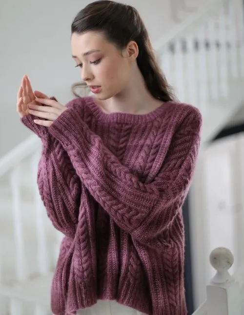 Autumn Hues: 8 Easy-To-Wear Garments Knitting Pattern Book by Jody Long