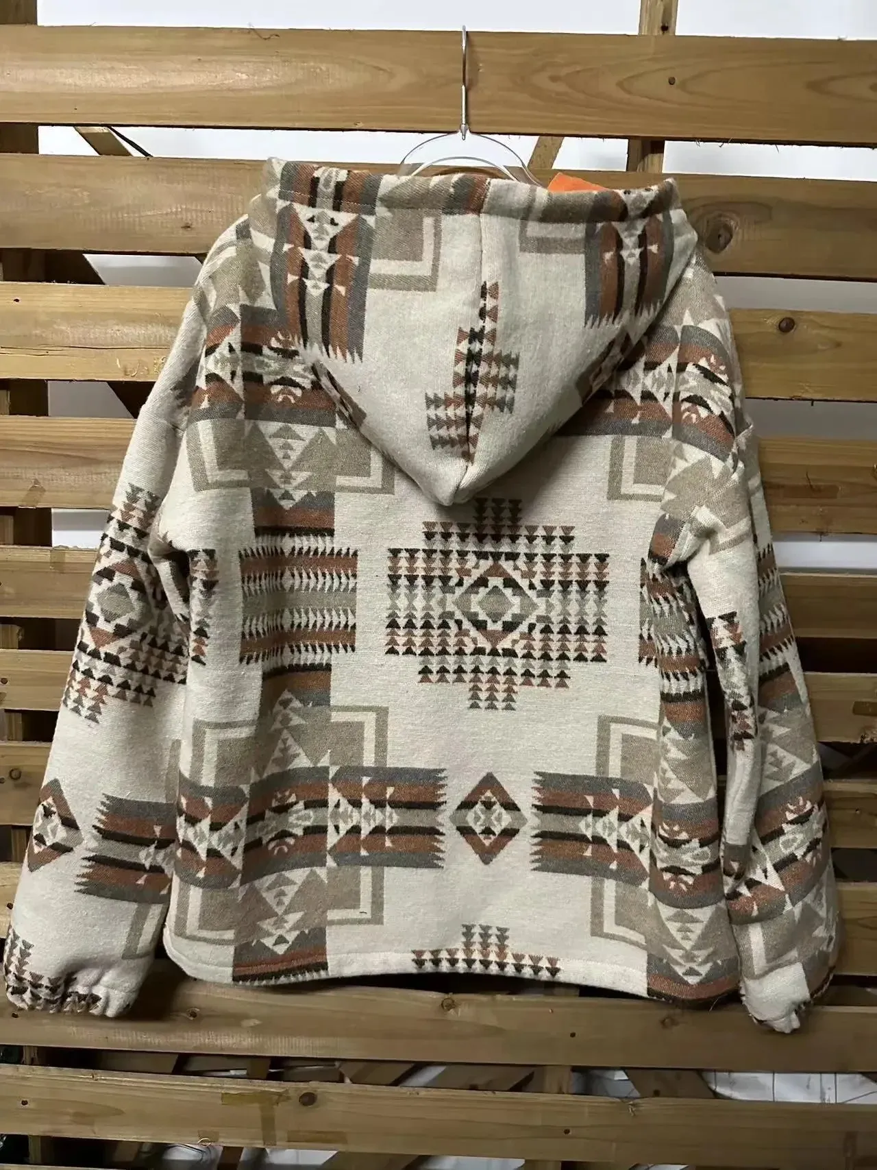 Aztec Charm Pullover Hoodie