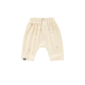 Baby Terry Harem Pants | Cream