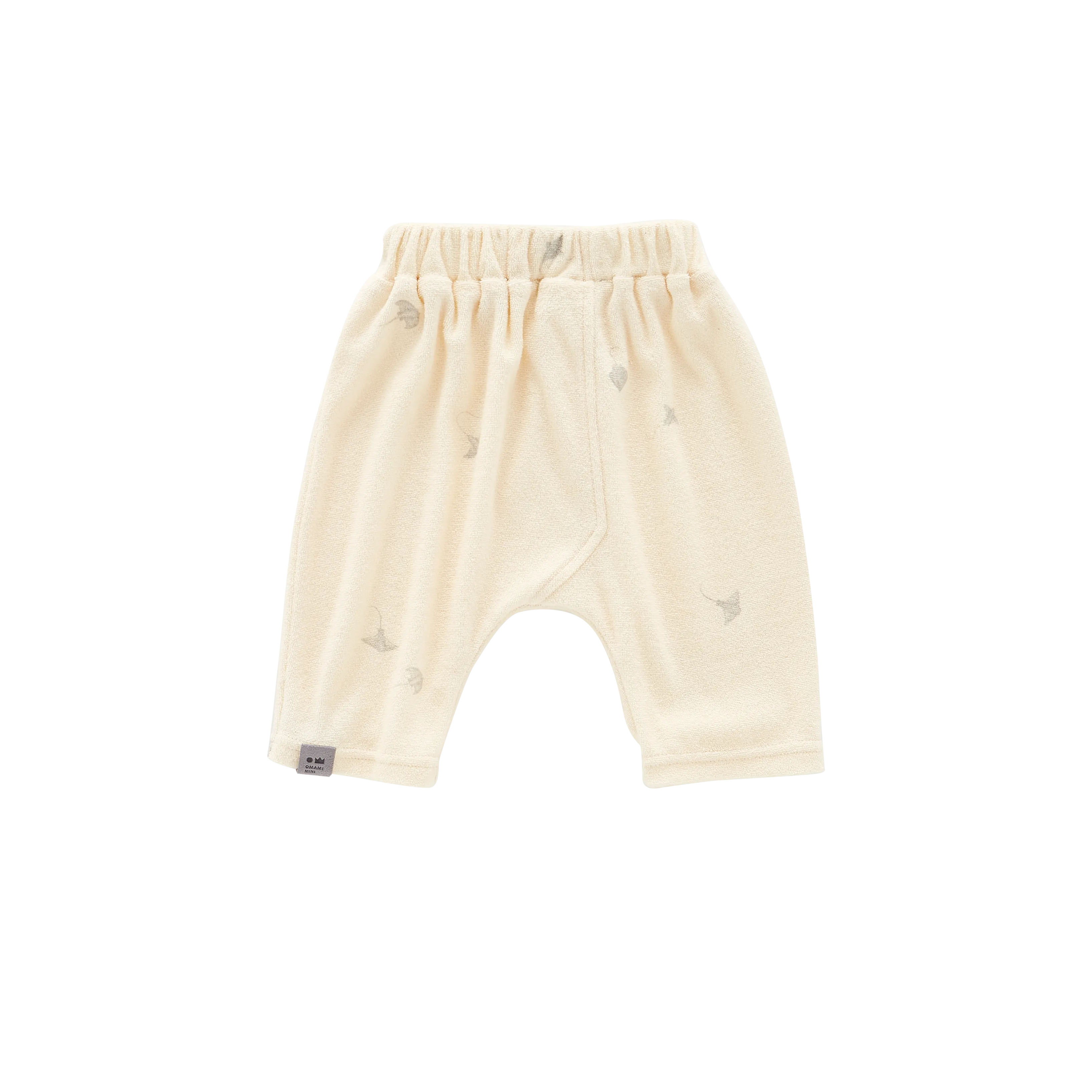 Baby Terry Harem Pants | Cream