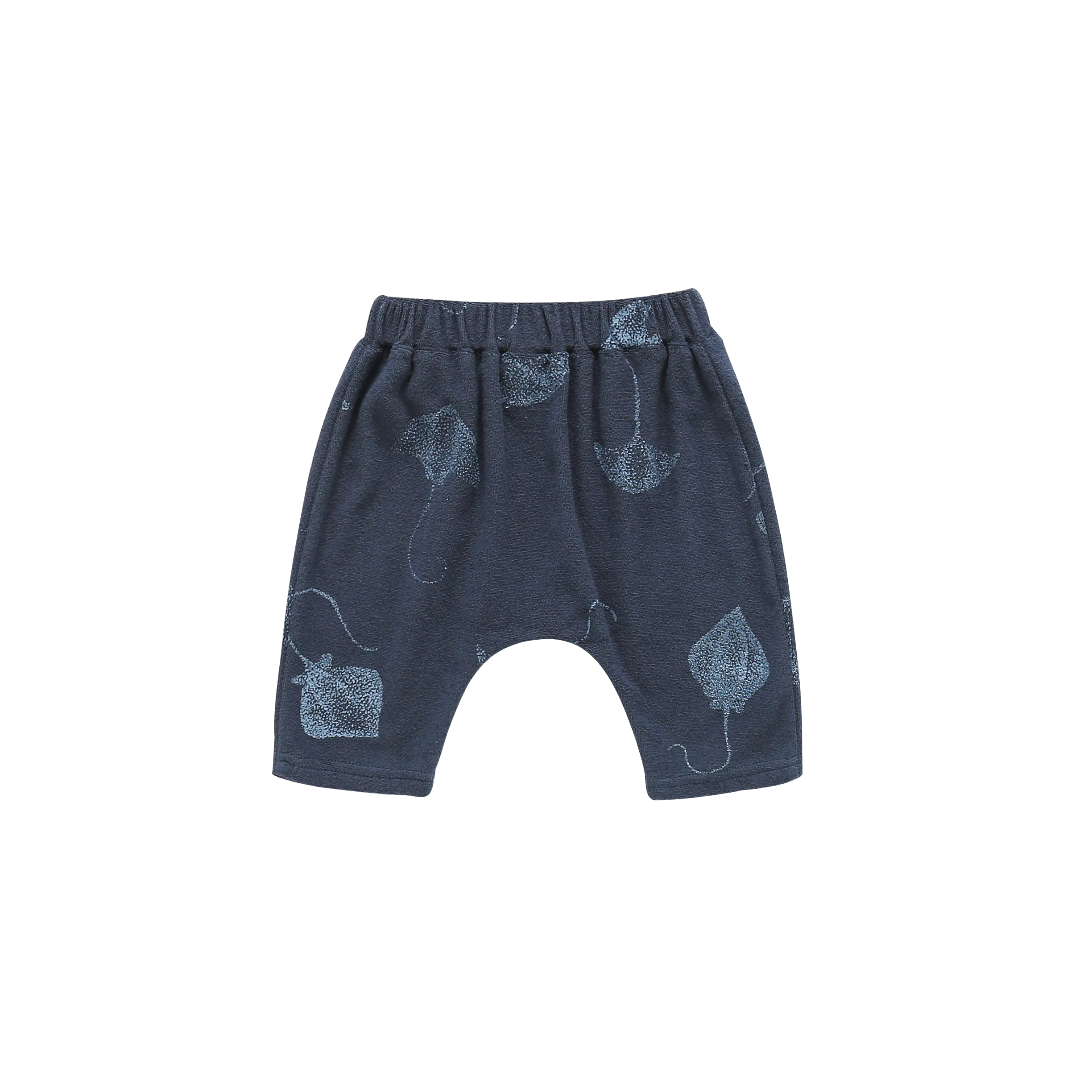 Baby Terry Harem Pants | Navy