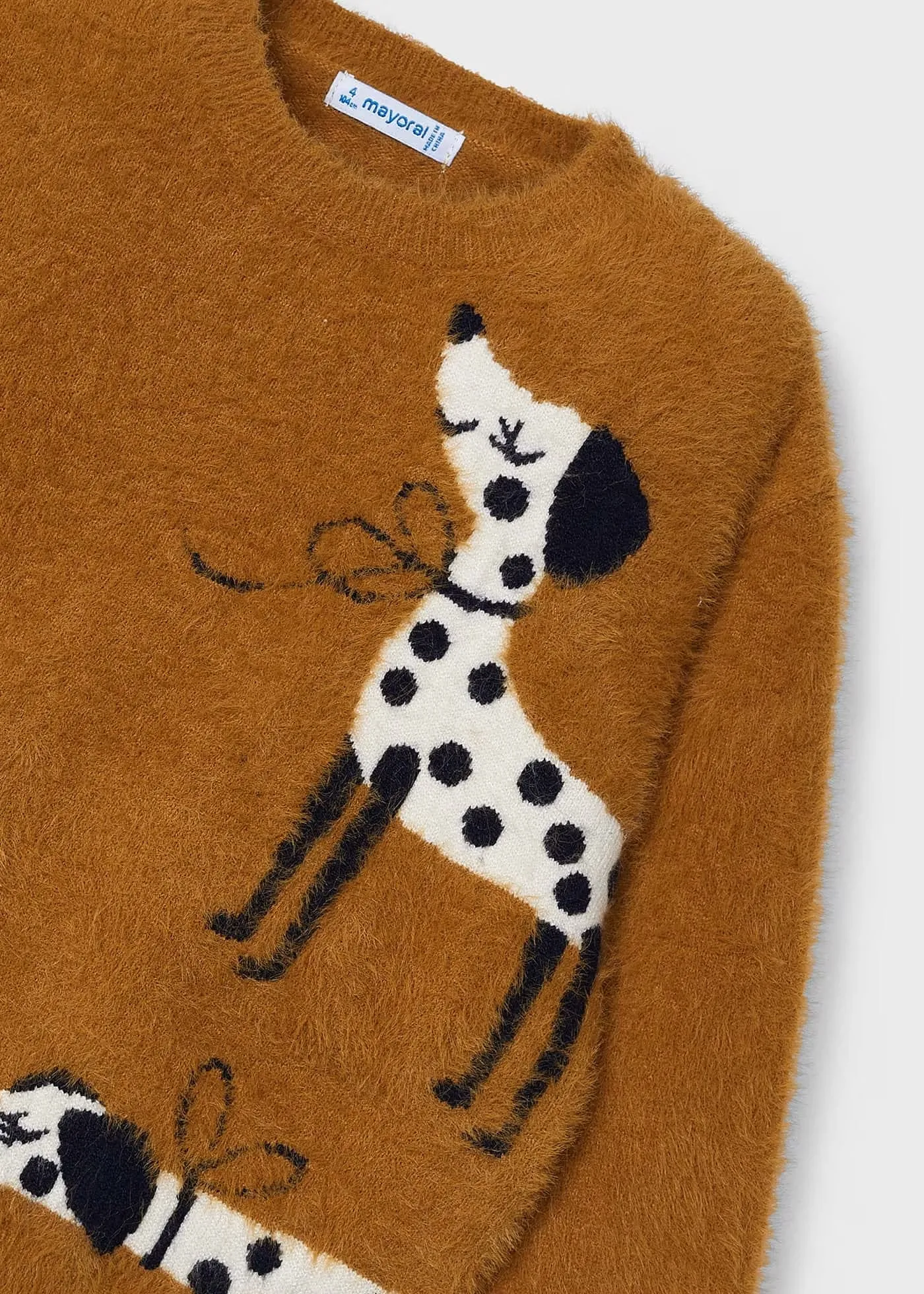 Caramel Multicolor Dog Sweater