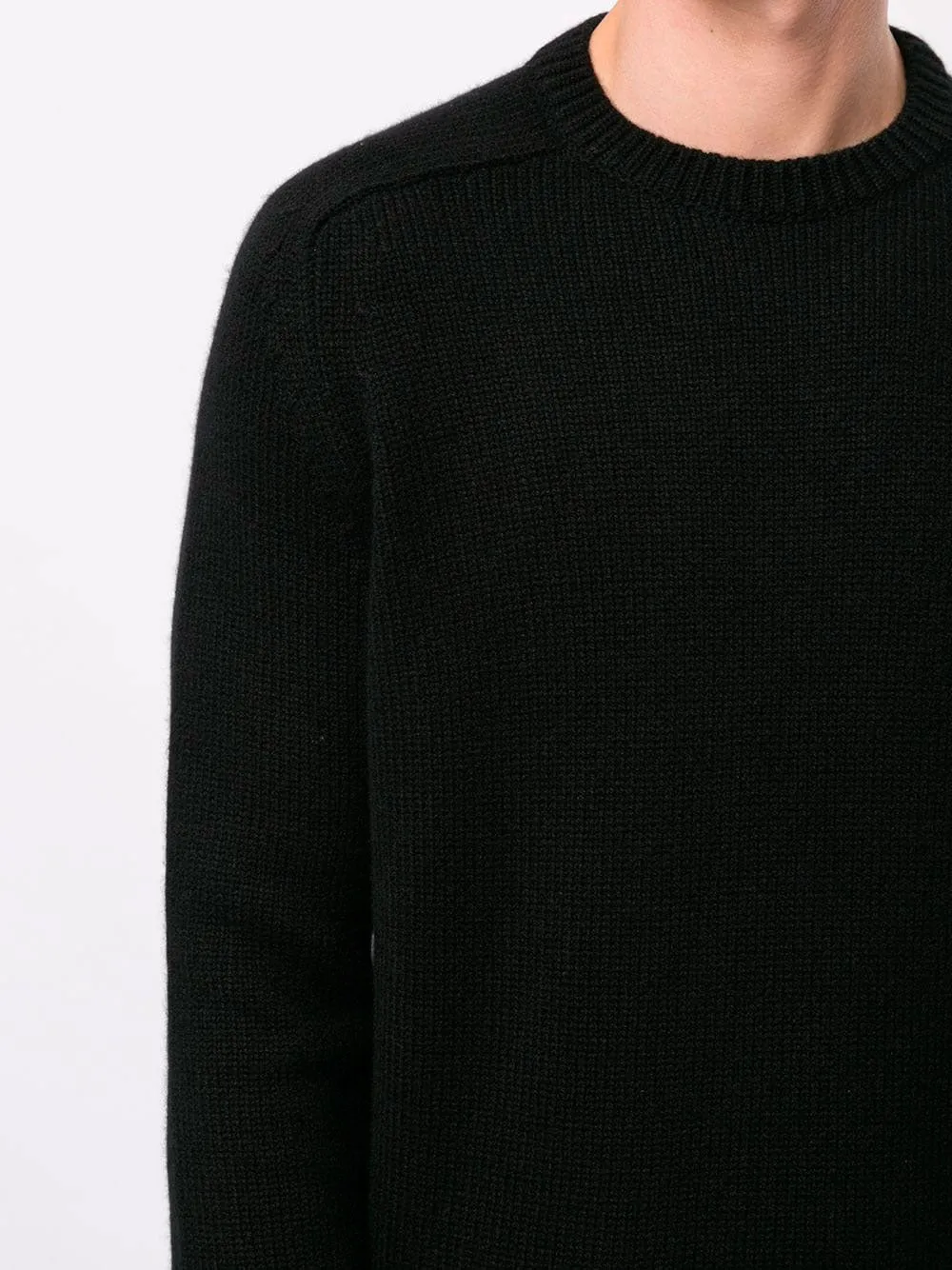 Cashmere sweater with raglan sleeves