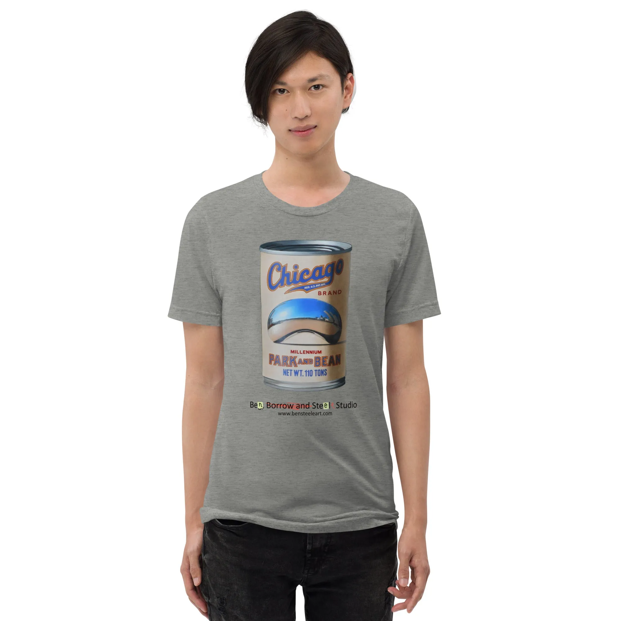 Chicago Park and Bean Triblend T-Shirt