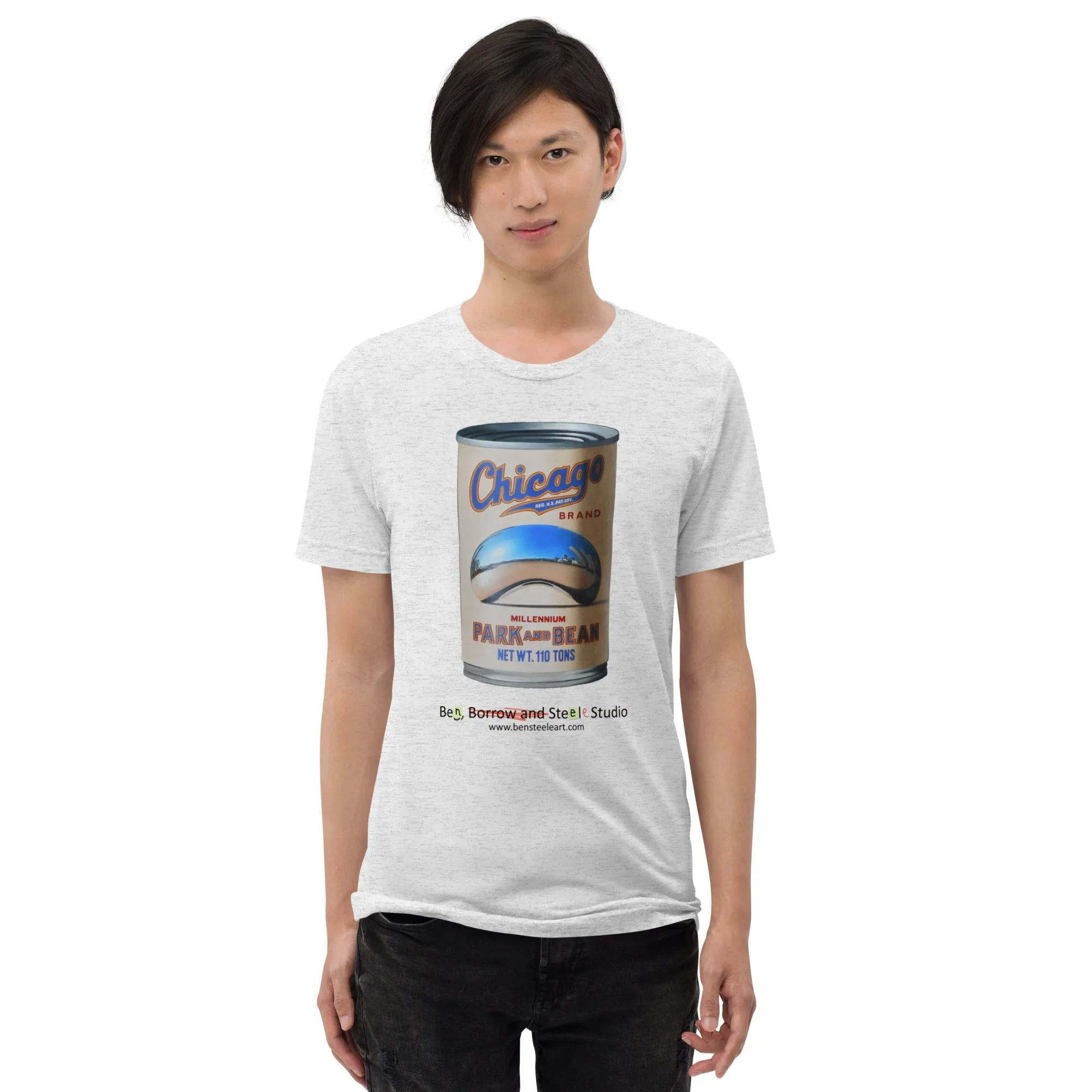 Chicago Park and Bean Triblend T-Shirt