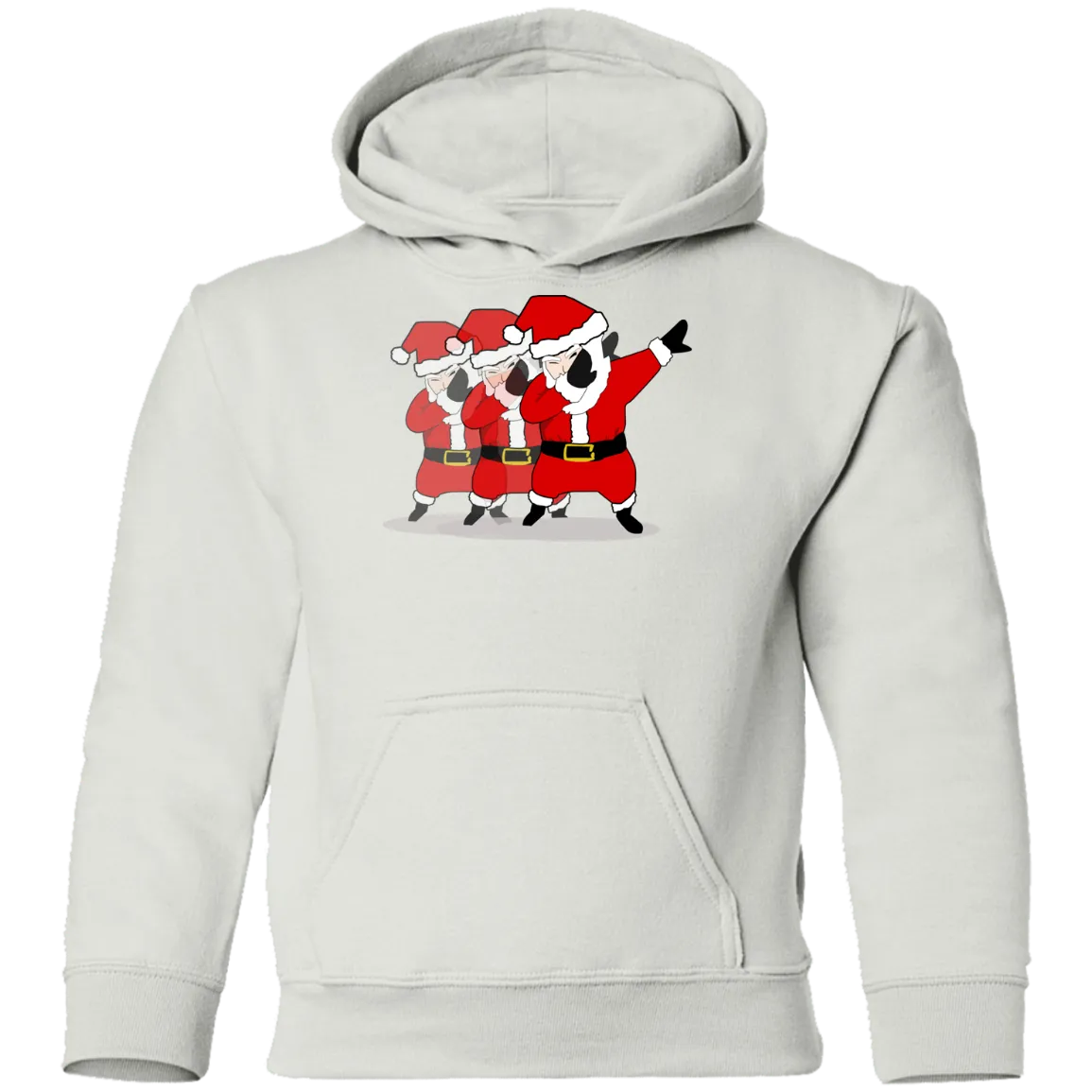 Cool Awesome Dabbing Santa Youth Pullover Hoodie