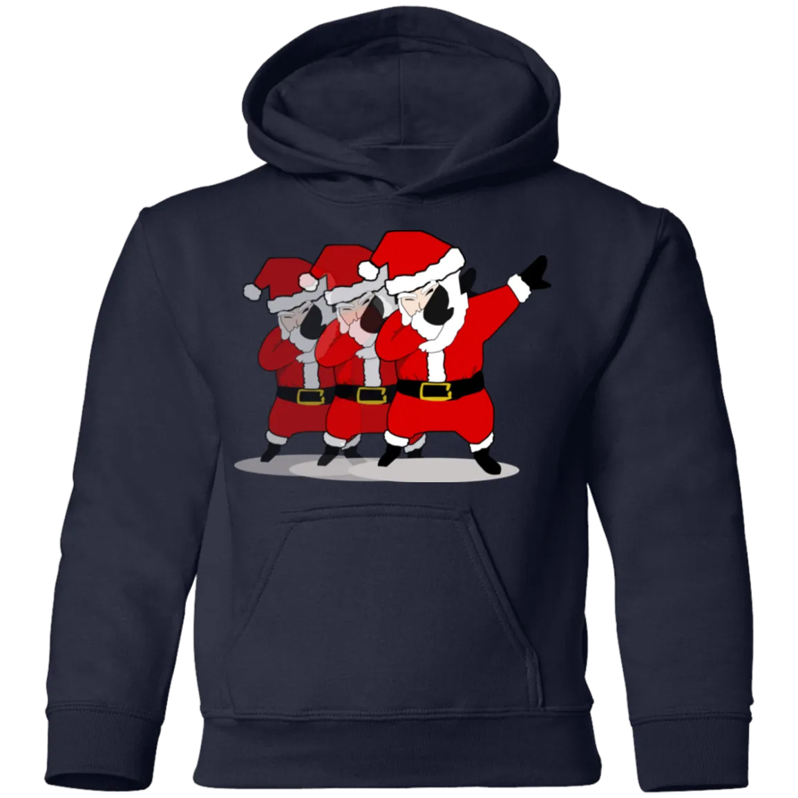 Cool Awesome Dabbing Santa Youth Pullover Hoodie