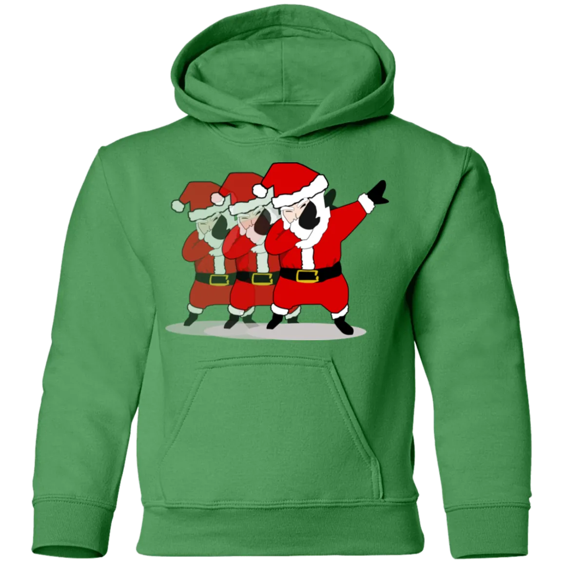 Cool Awesome Dabbing Santa Youth Pullover Hoodie