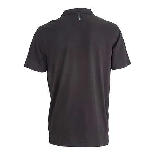 Corner Pocket Polo-Black/Steel