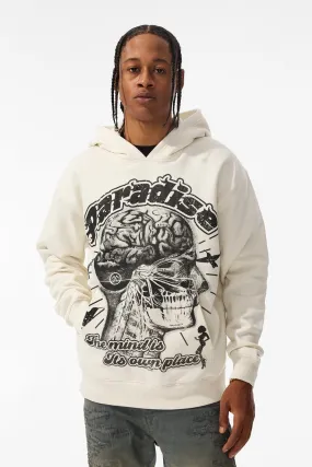 Cranial Paradise Pullover Hoodie (Bone)