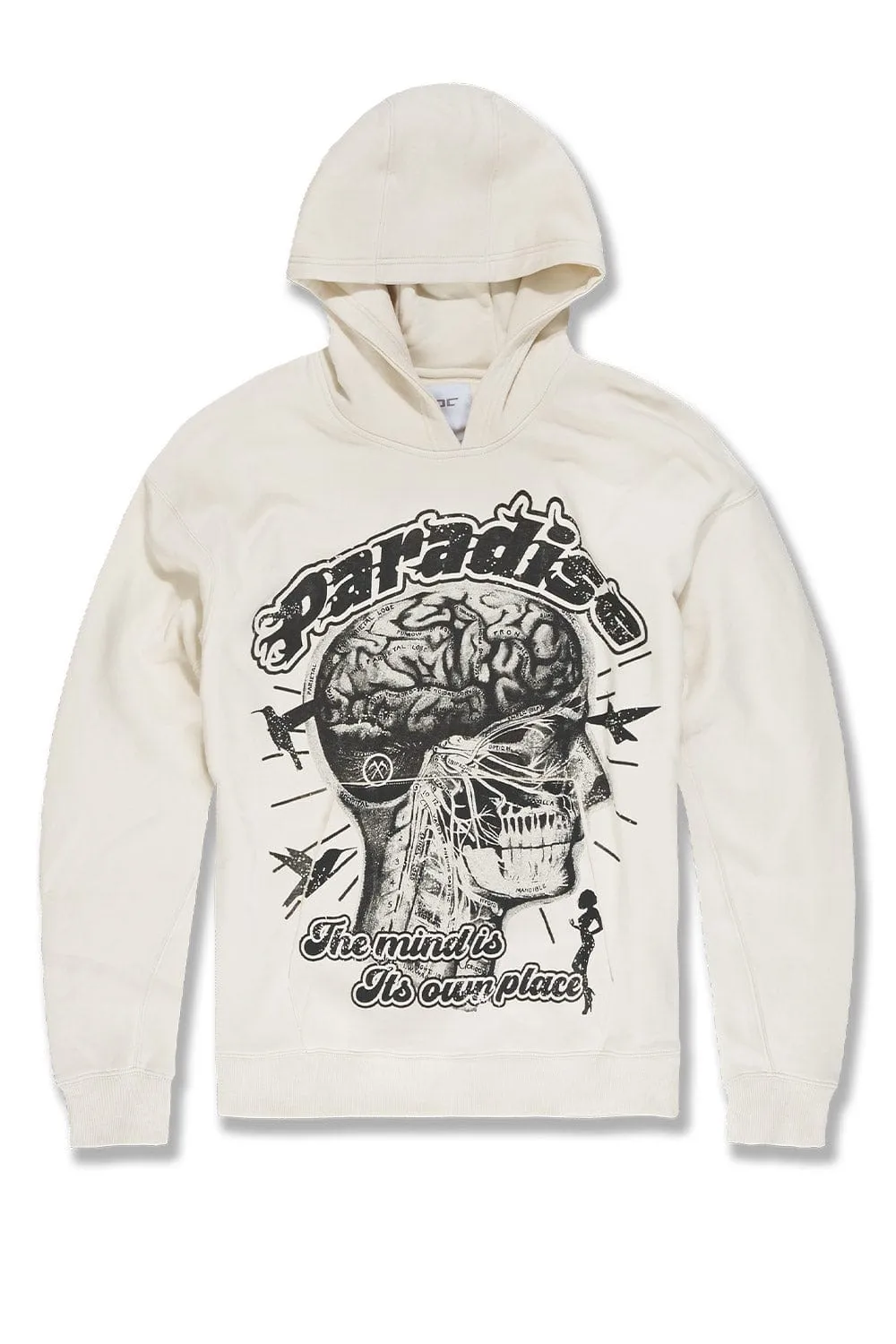 Cranial Paradise Pullover Hoodie (Bone)