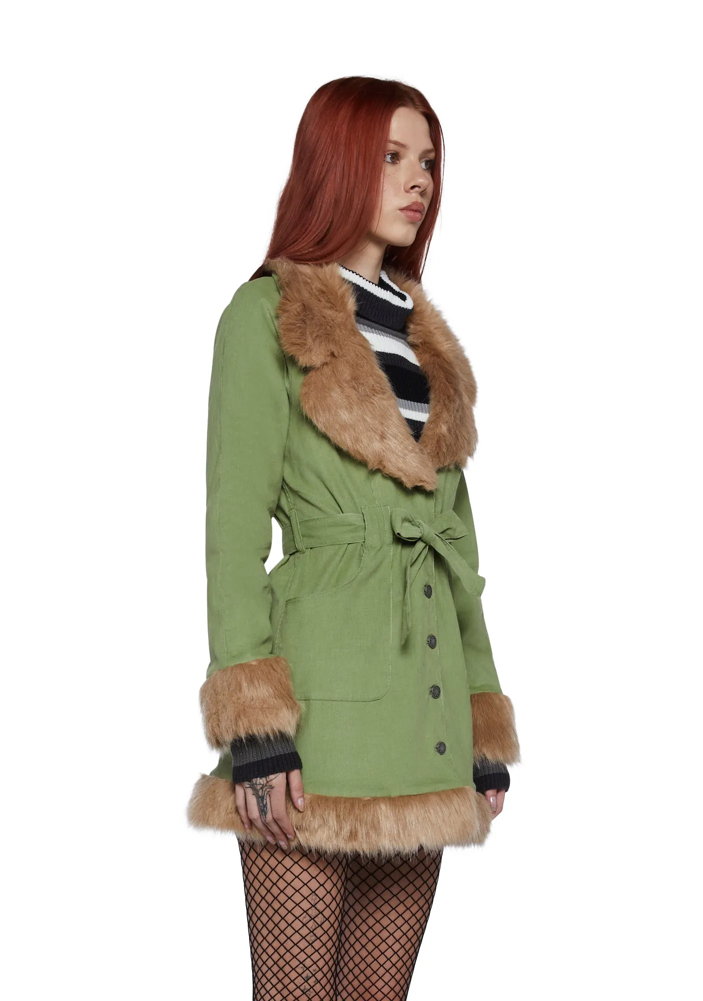 Daisy Dear Sherpa Coat