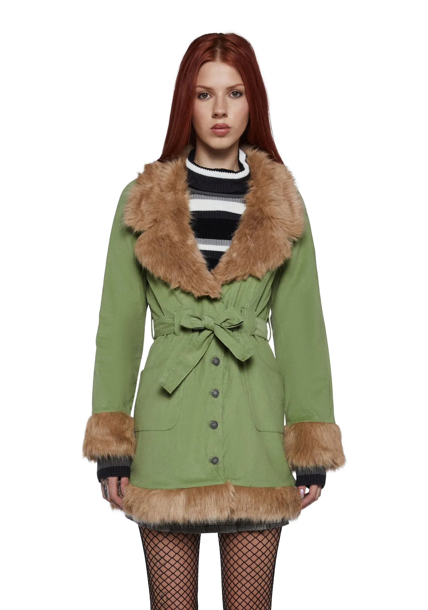 Daisy Dear Sherpa Coat