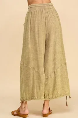 Della Parachute Pants in Camel