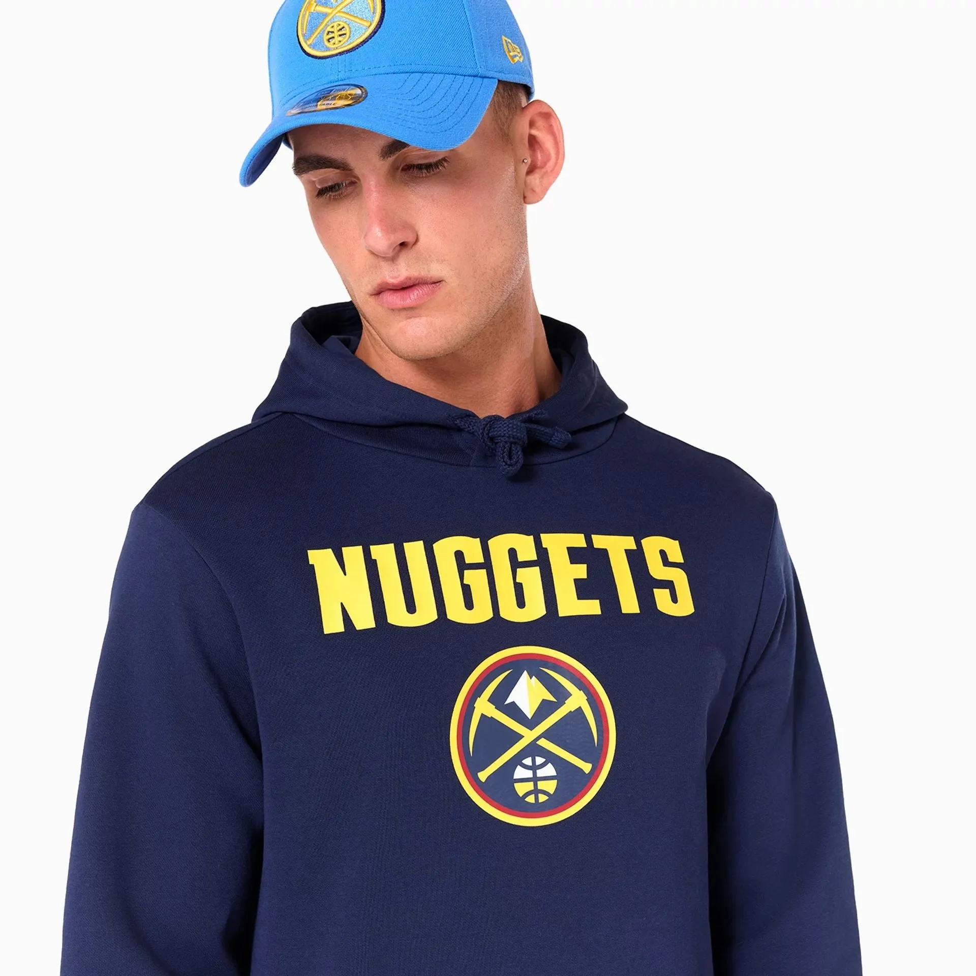 Denver Nuggets NBA Navy Pullover Hoodie