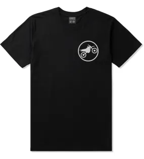 Dirt Bike Chest Mens T-Shirt