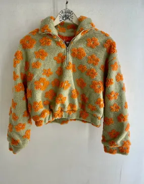 Ditsy Floral Teddy Pullover