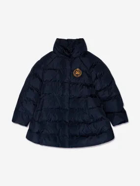 Dolce & Gabbana Girls Down Padded Puffer Coat