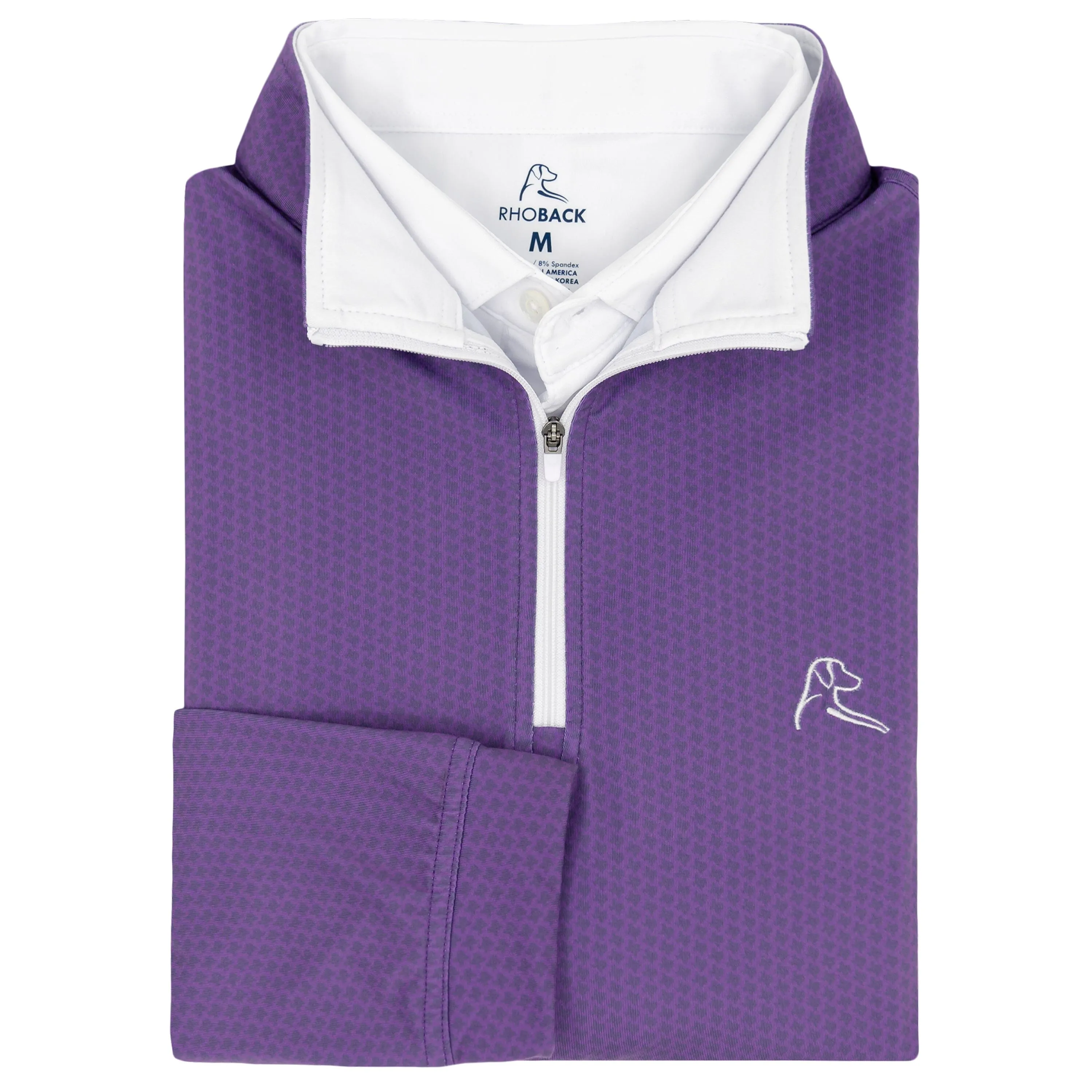 Don't Mess Performance Q-Zip | The Don't Mess - Plum Purple/Mauve Purple