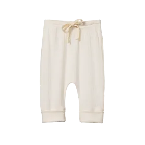 Drawstring Pants | Pointelle