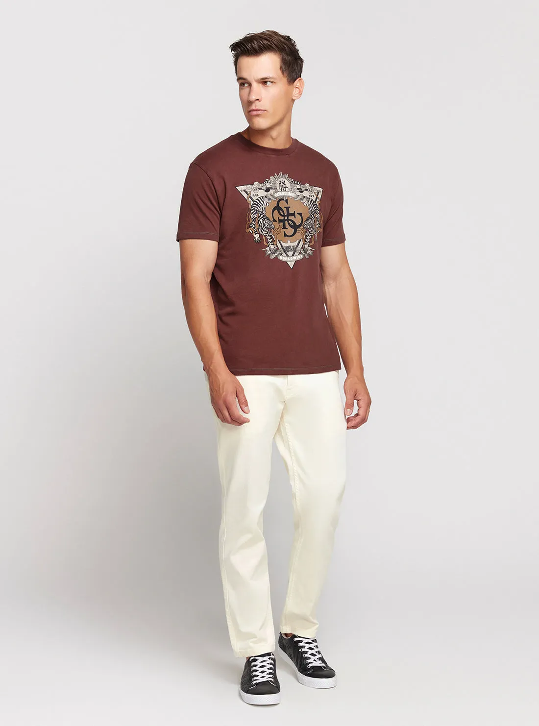 Eco Brown Short Sleeve T-Shirt