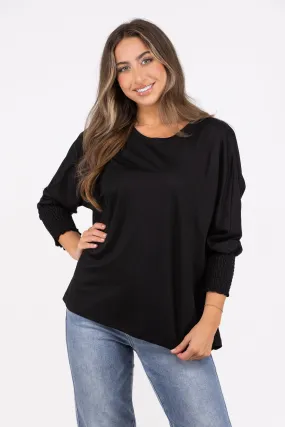 Enjoy Something Simple Long Sleeve Top * Final Sale*