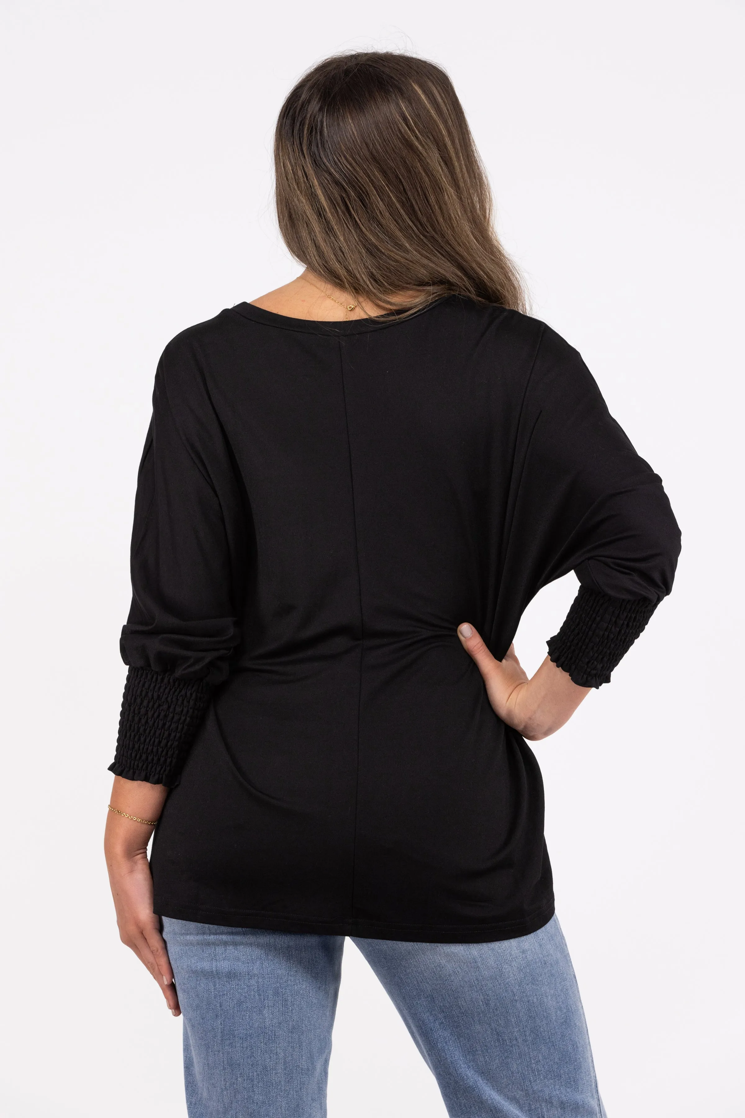 Enjoy Something Simple Long Sleeve Top * Final Sale*