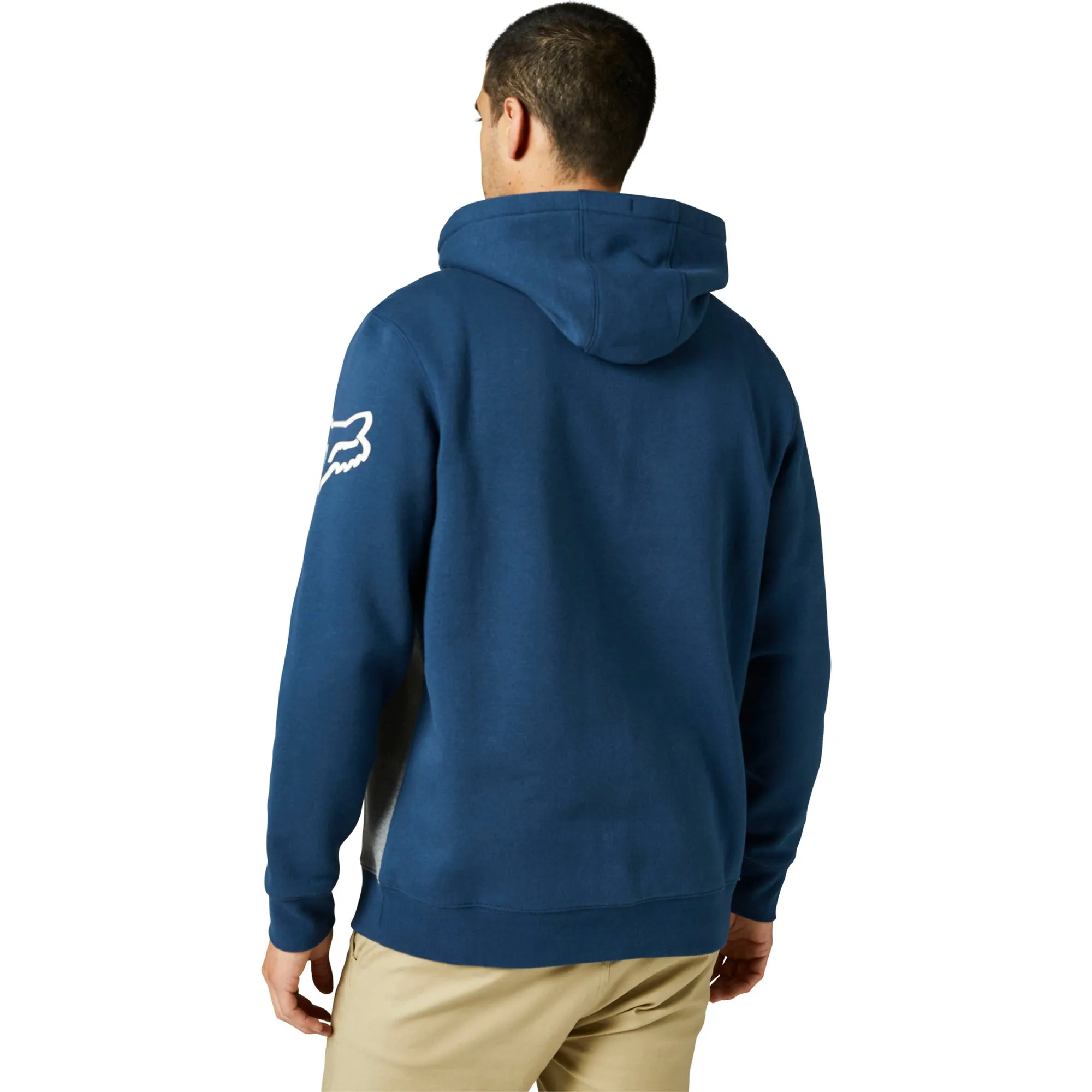 Fox Racing Kawasaki Stripes Pullover Hoodie Dark Indigo Blue