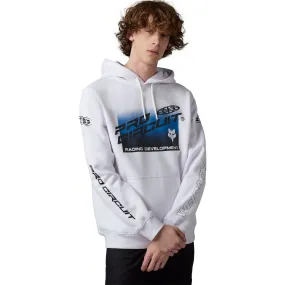 Fox Racing  Mens Foyl Pro Circuit Pullover Hoodie Fleece Comfortable Warm White