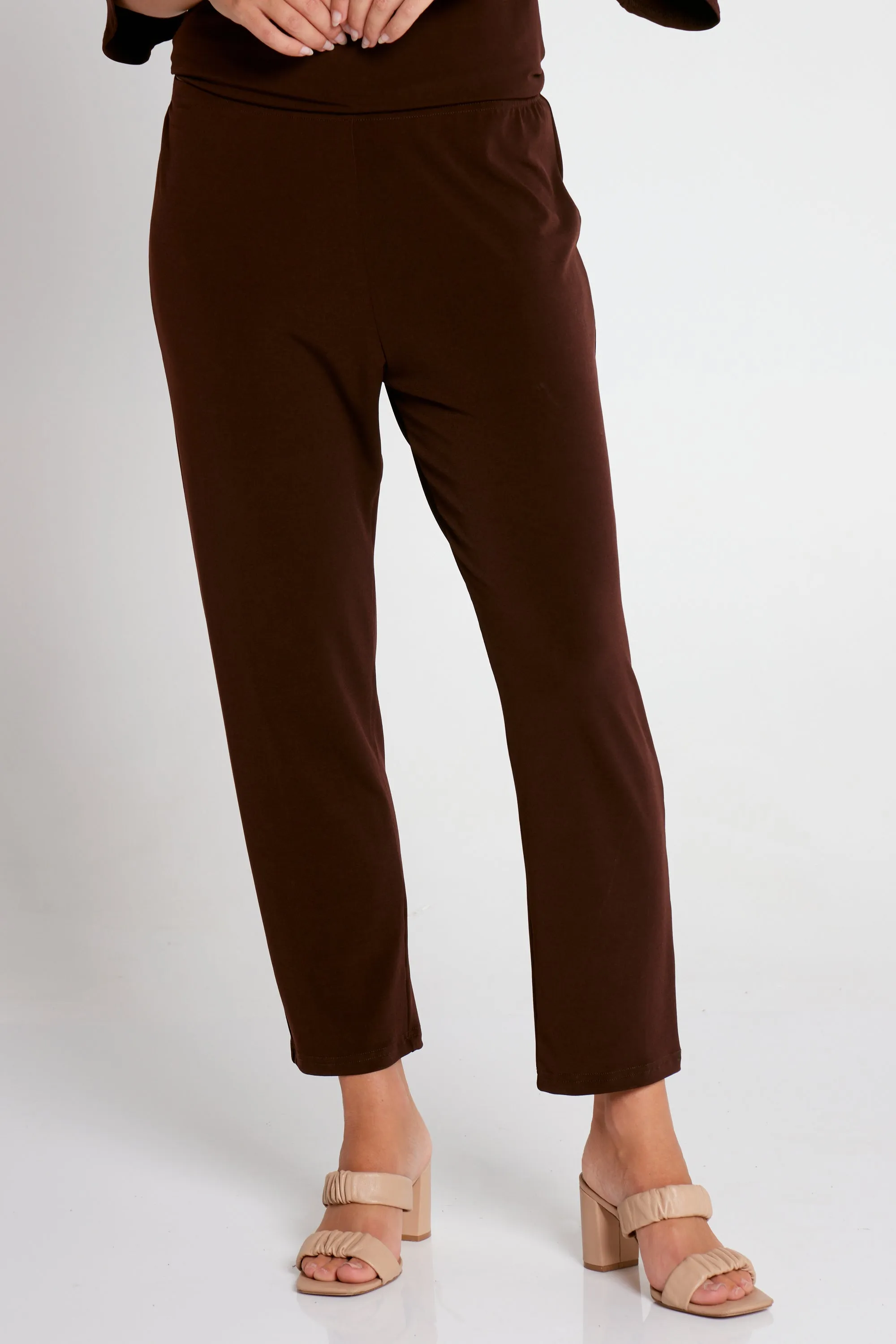 Gianna Pants Petite - Chocolate