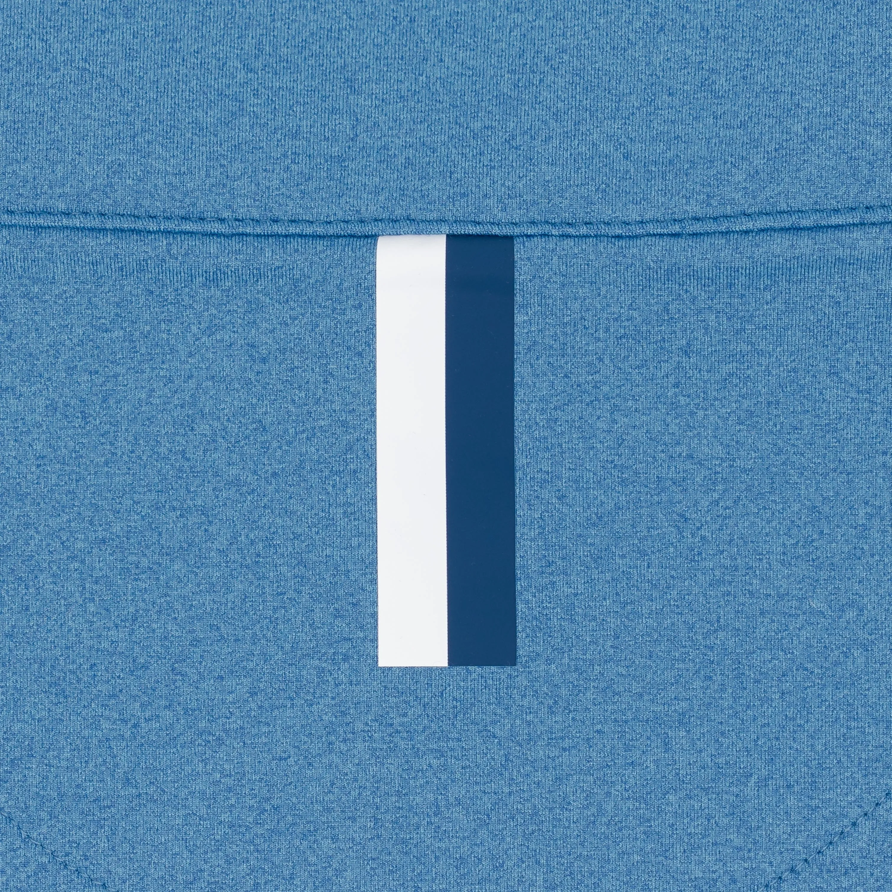 Heather Performance Q-Zip | Heather - Vintage Blue/Stone Blue