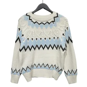 HELGA SCANDINAVIA GEOMETRIC SWEATER