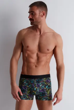 Homme Men's Modal Cotton Dragon Boxer