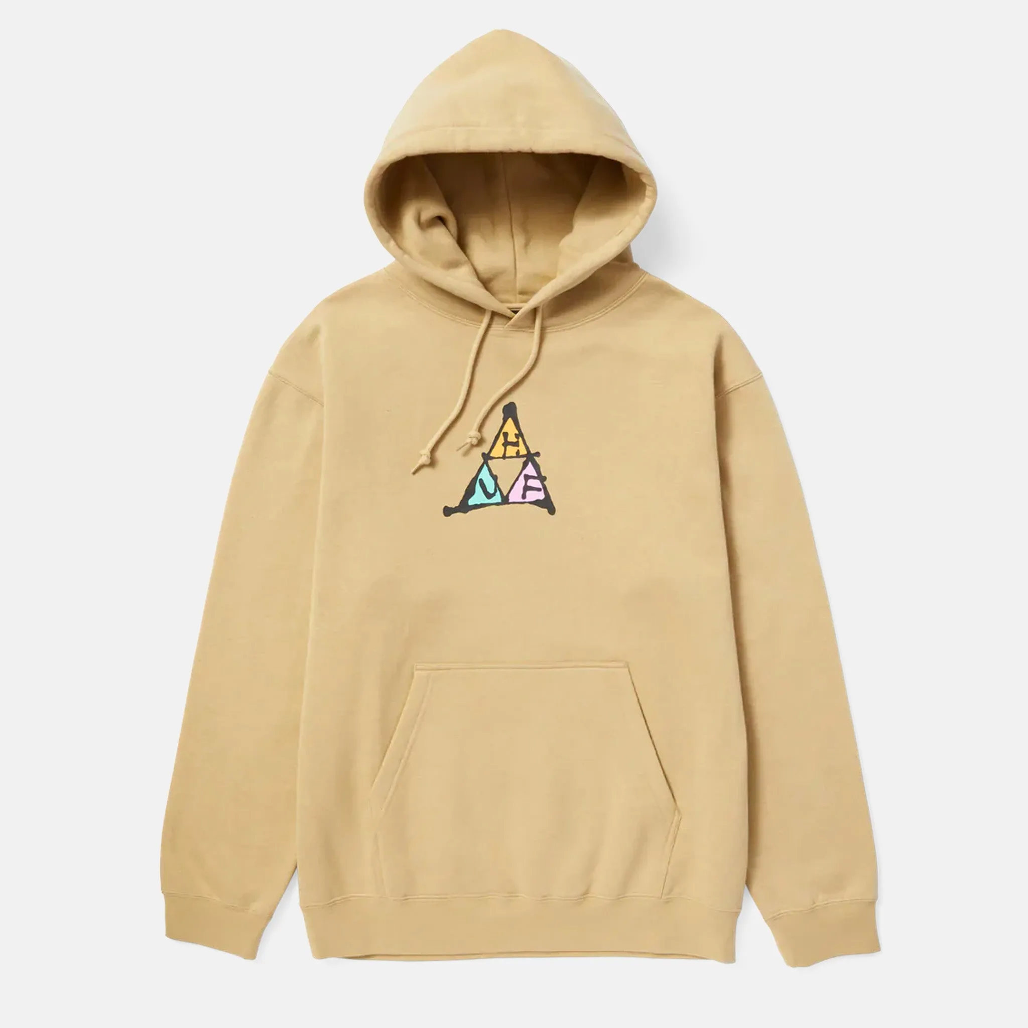 Huf - No-Fi Triple Triangle Pullover Hooded Sweatshirt - Oatmeal