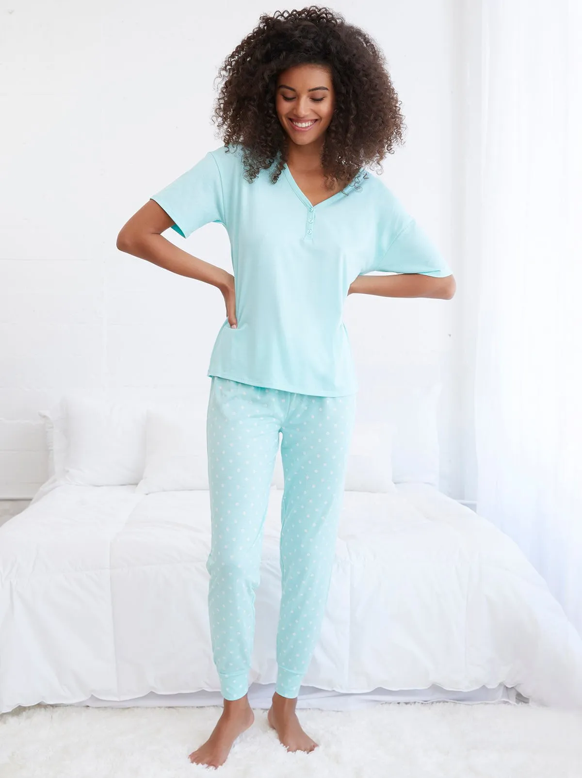 Jessie Short Sleeve Pajama Set