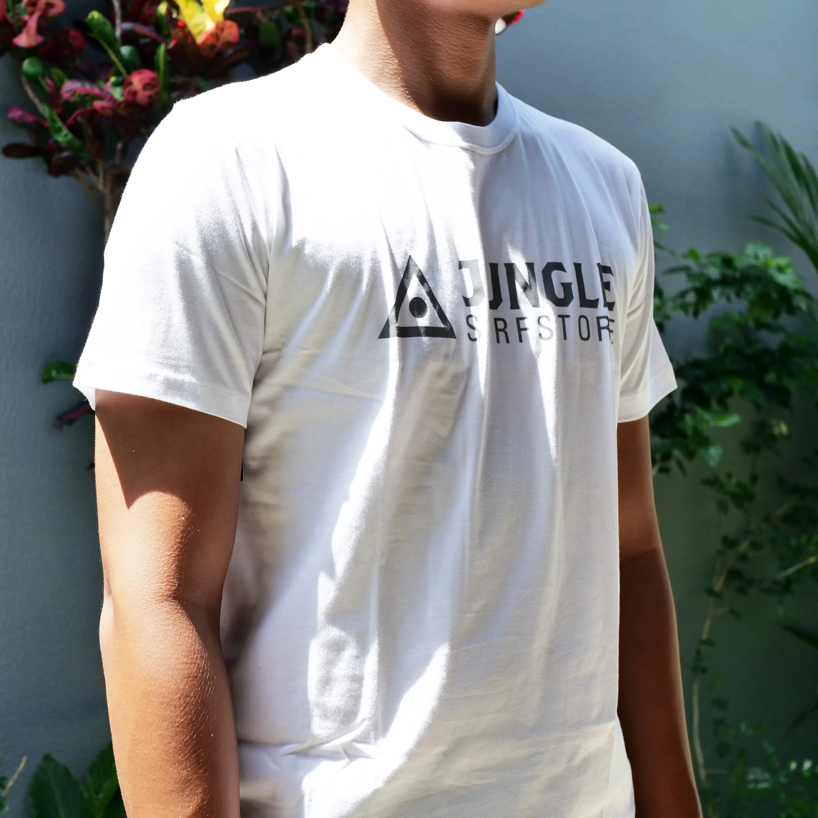 Jungle Horison Tee - Man White