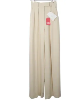 Khaite Cream Wool Pants sz 0