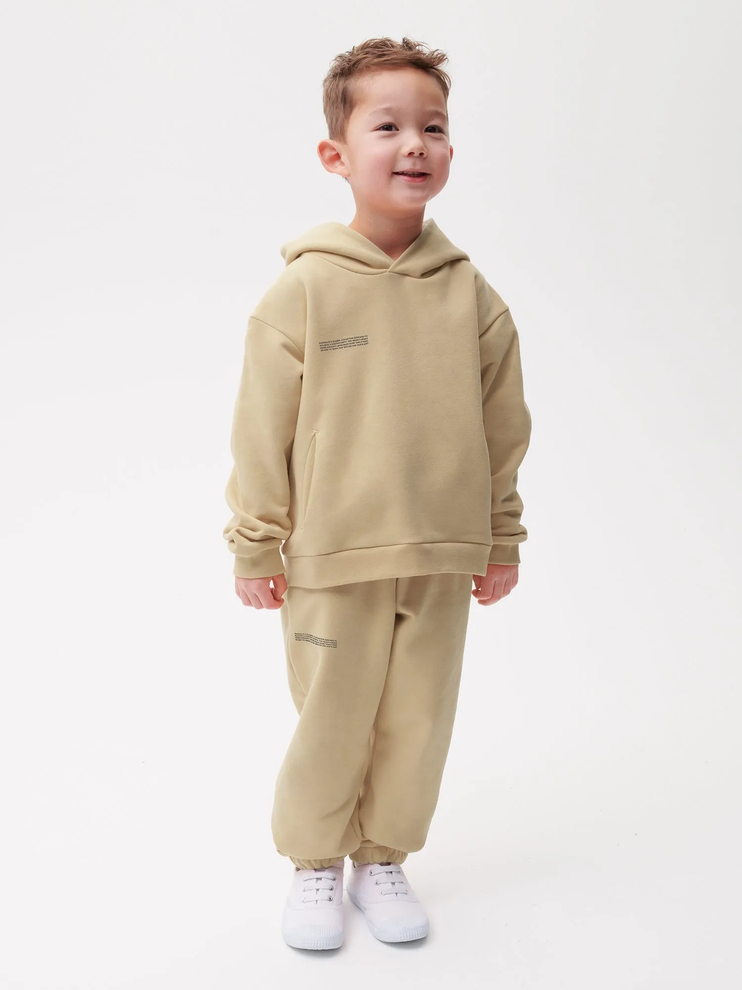 Kids' 365 Midweight Track Pants—birch beige